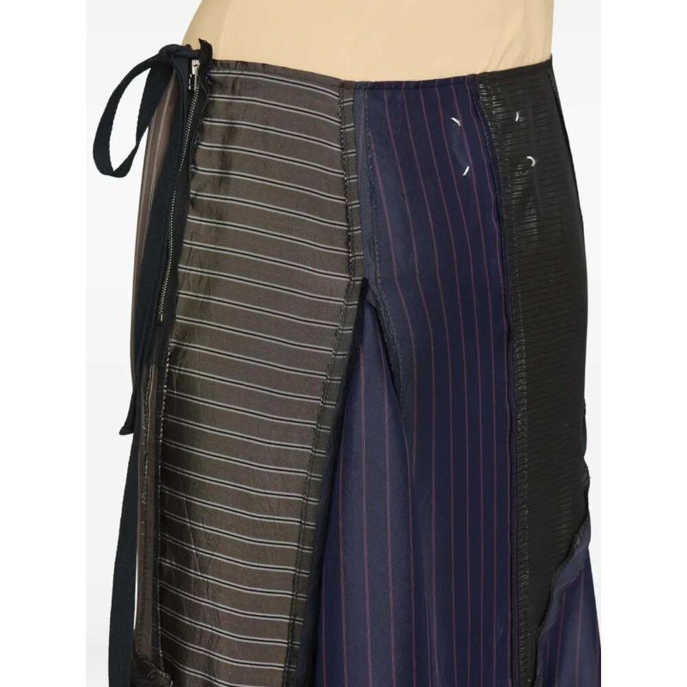Maison Margiela Women Patchwork Maxi Skirt - Picture 6 of 7
